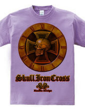 Skull Iron-cross Gold