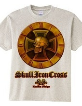 Skull Iron-cross Gold