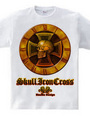 Skull Iron-cross Gold