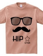 Hipster mustachios and glasses