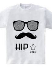 Hipster mustachios and glasses