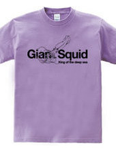 Deep sea King giant squid stylish design