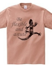 Steampunk-style lizard: Be flexible and 