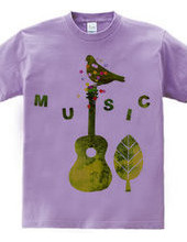 guitar bird peace music 