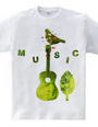 guitar bird peace music 