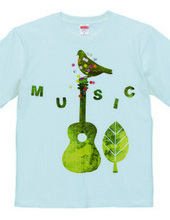 guitar bird peace music 