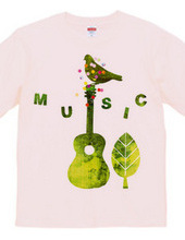 guitar bird peace music 