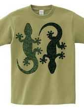Two Geckos-mono
