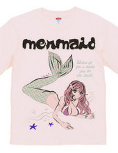 RETRO MERMAID PIN-UP