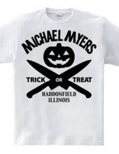 Michale Myers Halloween - black