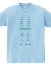 DJ MIXER T light blue