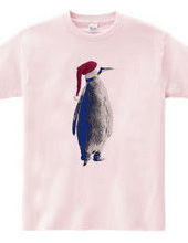 Santa hat penguin A