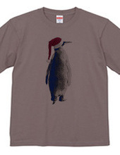 Santa hat penguin A