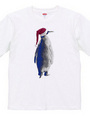 Santa hat penguin A