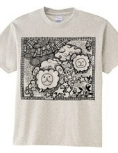 Zodiac t-shirts sheep