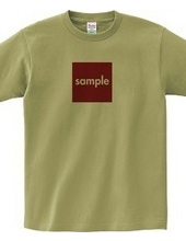 sampleTシャツ-スクエア