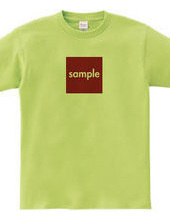 sampleT t-shirts - square