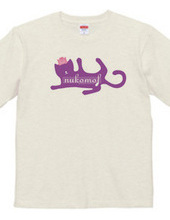 「nukomo♪」　リバーシブルTシャツ