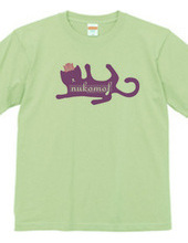 「nukomo♪」　リバーシブルTシャツ