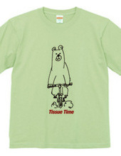 T-shirts that bear on a bicycle