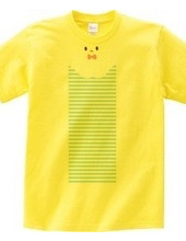 "KUIKOMI" striped T-shirt