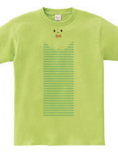 "KUIKOMI" striped T-shirt