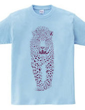 Heart pattern Cheetah [pink]