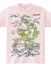 Dragon tribal type1 design pattern 03 - 