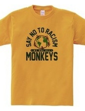 Say No to Racism We are all Monkeys_B