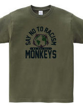 Say No to Racism We are all Monkeys_B