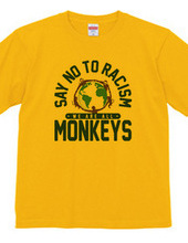 Say No to Racism We are all Monkeys_B