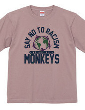 Say No to Racism We are all Monkeys_B