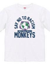 Say No to Racism We are all Monkeys_B