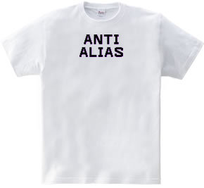 ANTI ALIAS(BLACK)