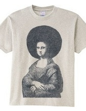 Afro Monalisa [indigo] #afro01