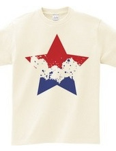 SIMPLE STAR (tricolor)