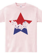 SIMPLE STAR (tricolor)