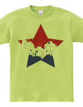 SIMPLE STAR (tricolor)