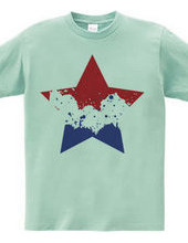 SIMPLE STAR (tricolor)