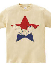 SIMPLE STAR (tricolor)