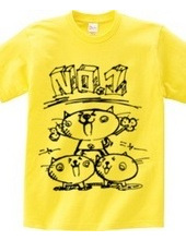 NO1ネコバンザ 組体操Ｔシャツ