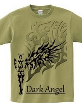 Dark Angel tribal design pattern 02