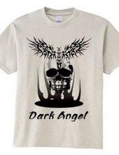 Dark Angel tribal design pattern 03-Blac