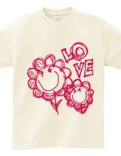 Happy smile flower t-shirt