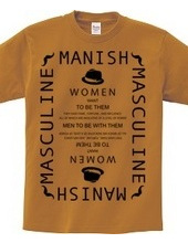 Manish＋Masculine