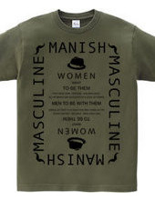 Manish＋Masculine