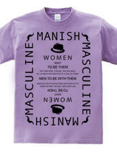 Manish＋Masculine