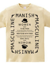 Manish＋Masculine