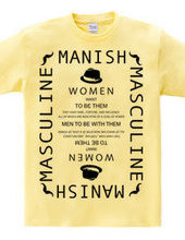 Manish＋Masculine