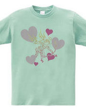 Cupid tribal design pattern 02